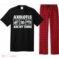 Axolotls Are My Thing Funny  Axolotl Pajama Set thumb 0