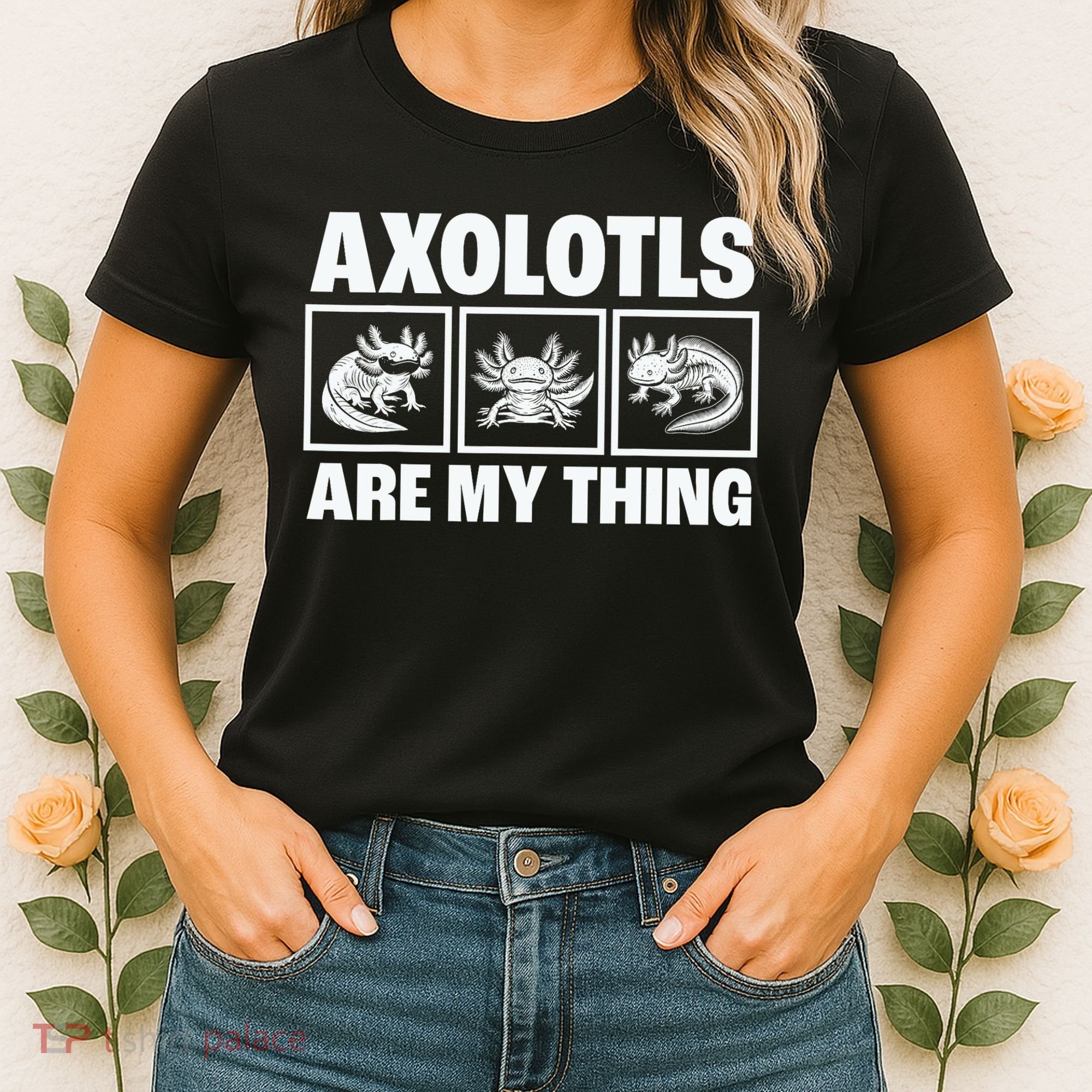Axolotls Are My Thing Funny  Axolotl Women's T-Shirt