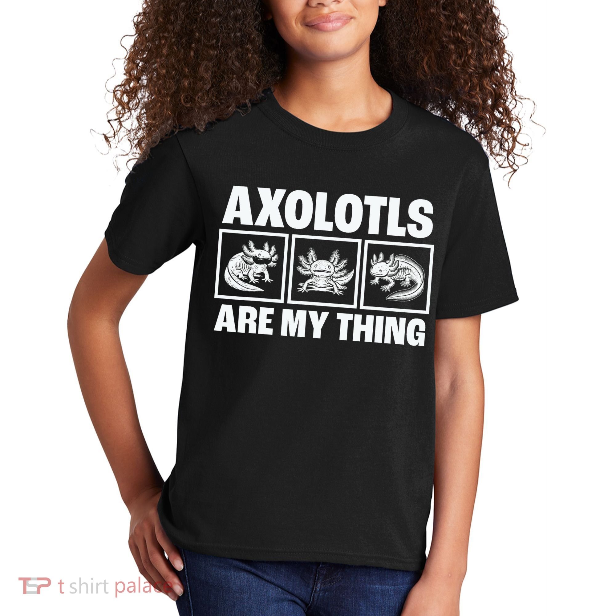Axolotls Are My Thing Funny  Axolotl Kids T-Shirt