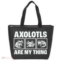 Axolotls Are My Thing Funny  Axolotl Tote Bag thumb 0