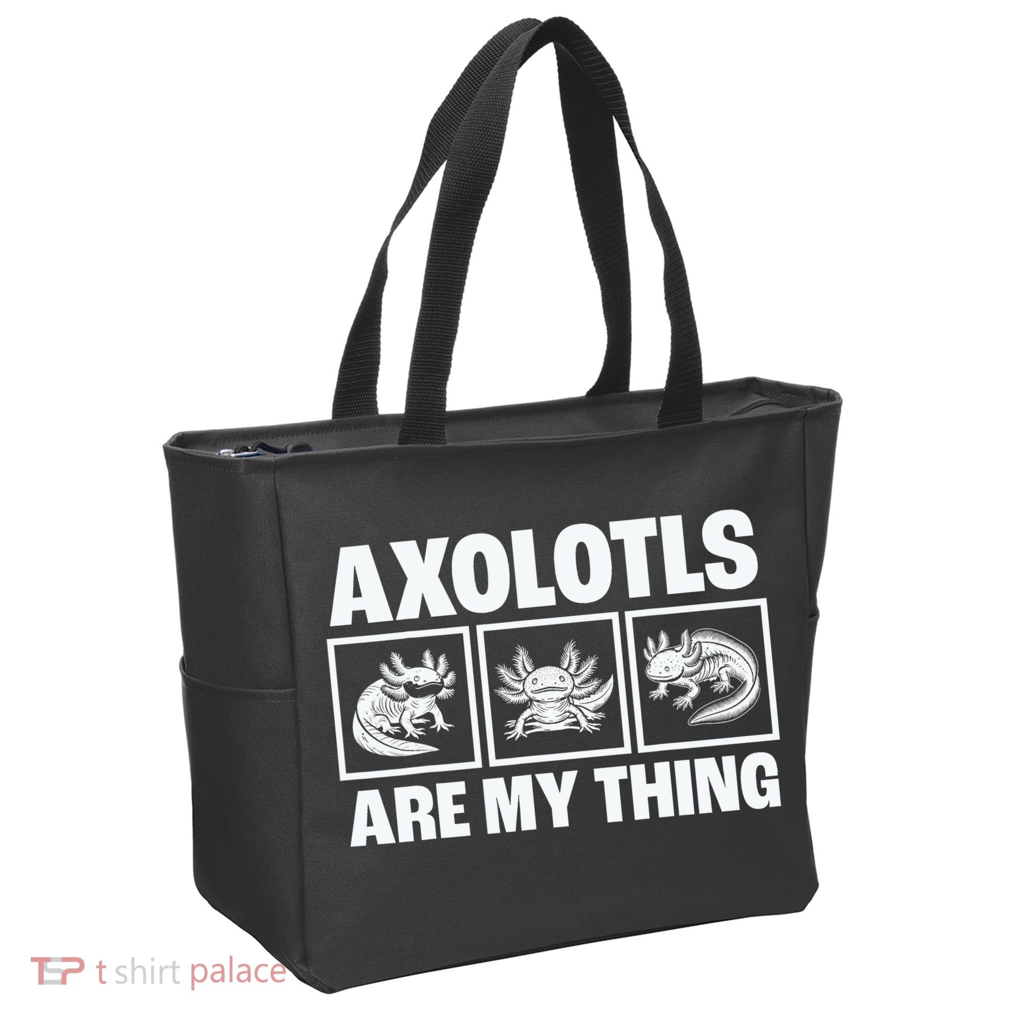 Axolotls Are My Thing Funny  Axolotl Tote Bag