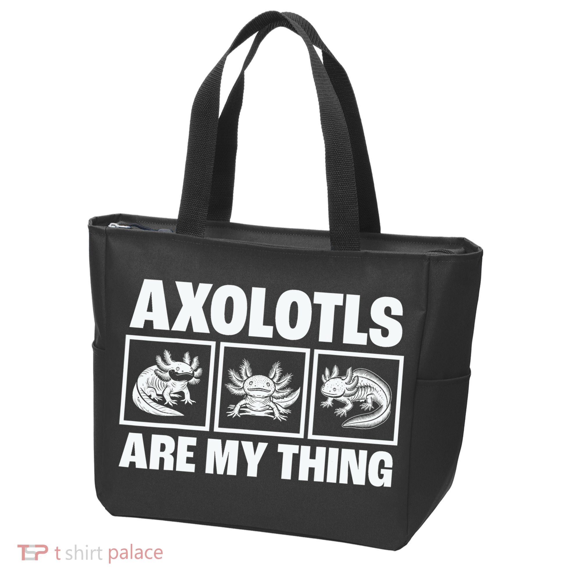 Axolotls Are My Thing Funny  Axolotl Tote Bag