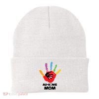 Awesome Autism Mom Ausome Hand Beanie thumb 0
