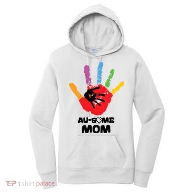 Awesome Autism Mom Ausome Hand Women's Hoodie
