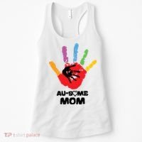 Awesome Autism Mom Ausome Hand Women's Tank Top thumb 0