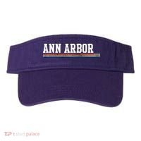 Ann Arbor Michigan Retro Logo Visor thumb 0