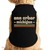 Ann Arbor Michigan Retro Doggie Tank thumb 0