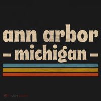 Ann Arbor Michigan Retro Apron thumb 3