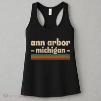 Ann Arbor Michigan Retro Women's Tank Top thumb 3
