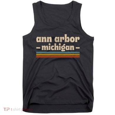 Ann Arbor Michigan Retro Tank Top