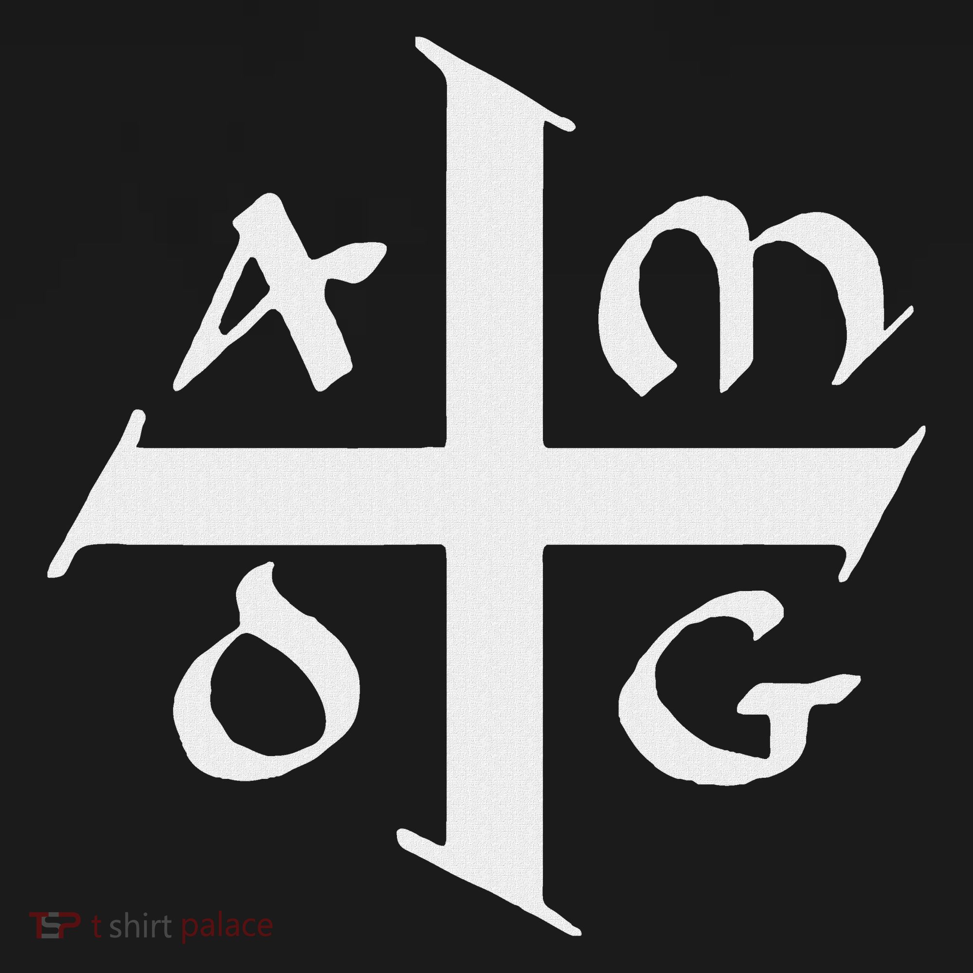 Amdg Ad Majorem Dei Gloriam Big Jesuit Cross Women's Tank Top