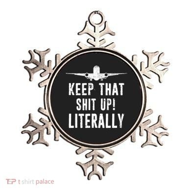 Aircraft Airplane Mechanic Gift Keep That Shit Up Gift Ornament