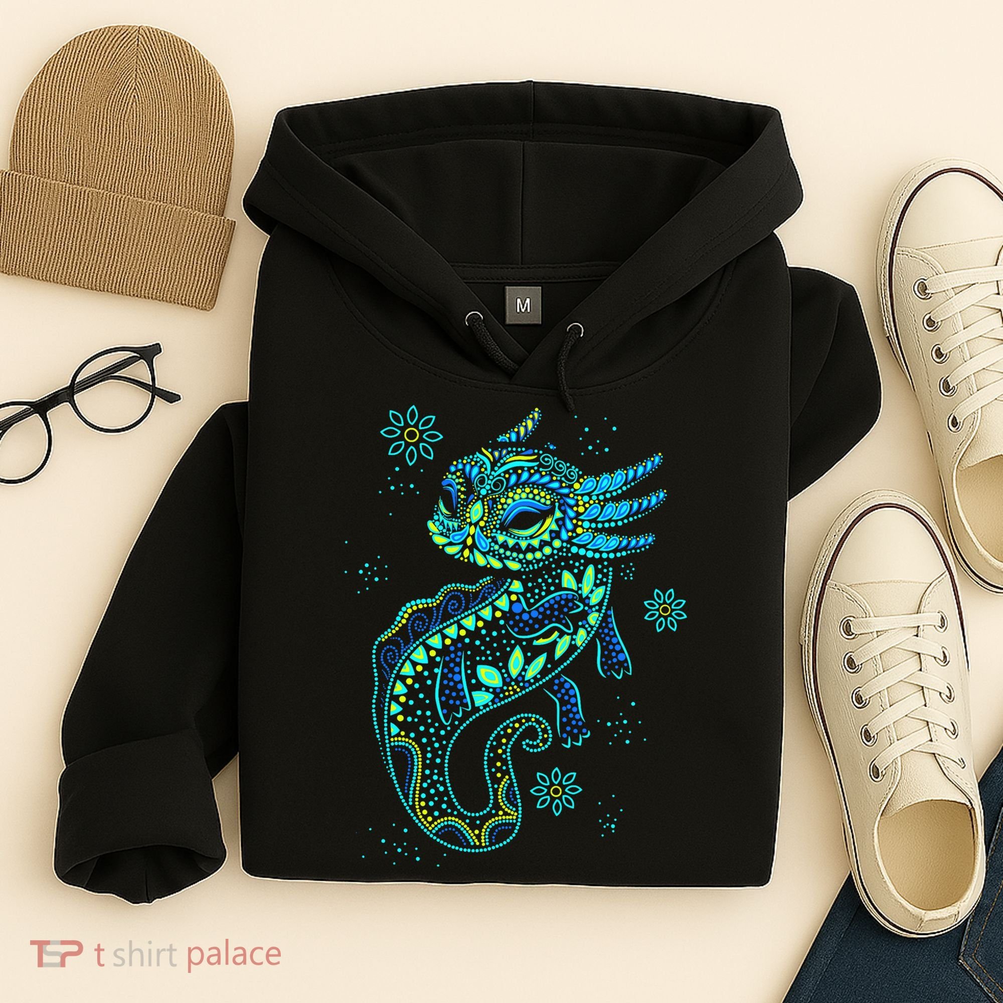 Axolotl Aztec Mexican Salamander Mexico  Hoodie