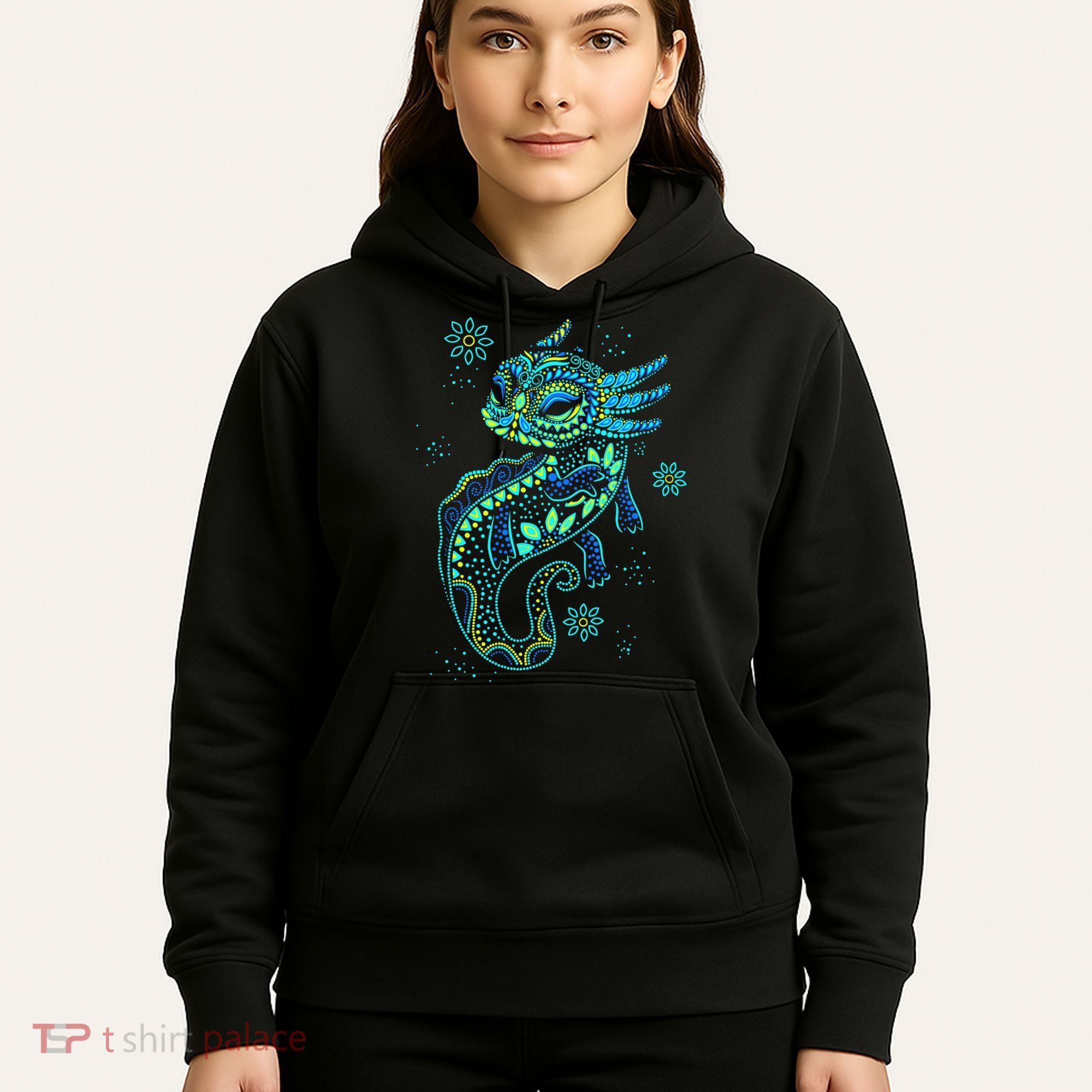 Axolotl Aztec Mexican Salamander Mexico  Hoodie