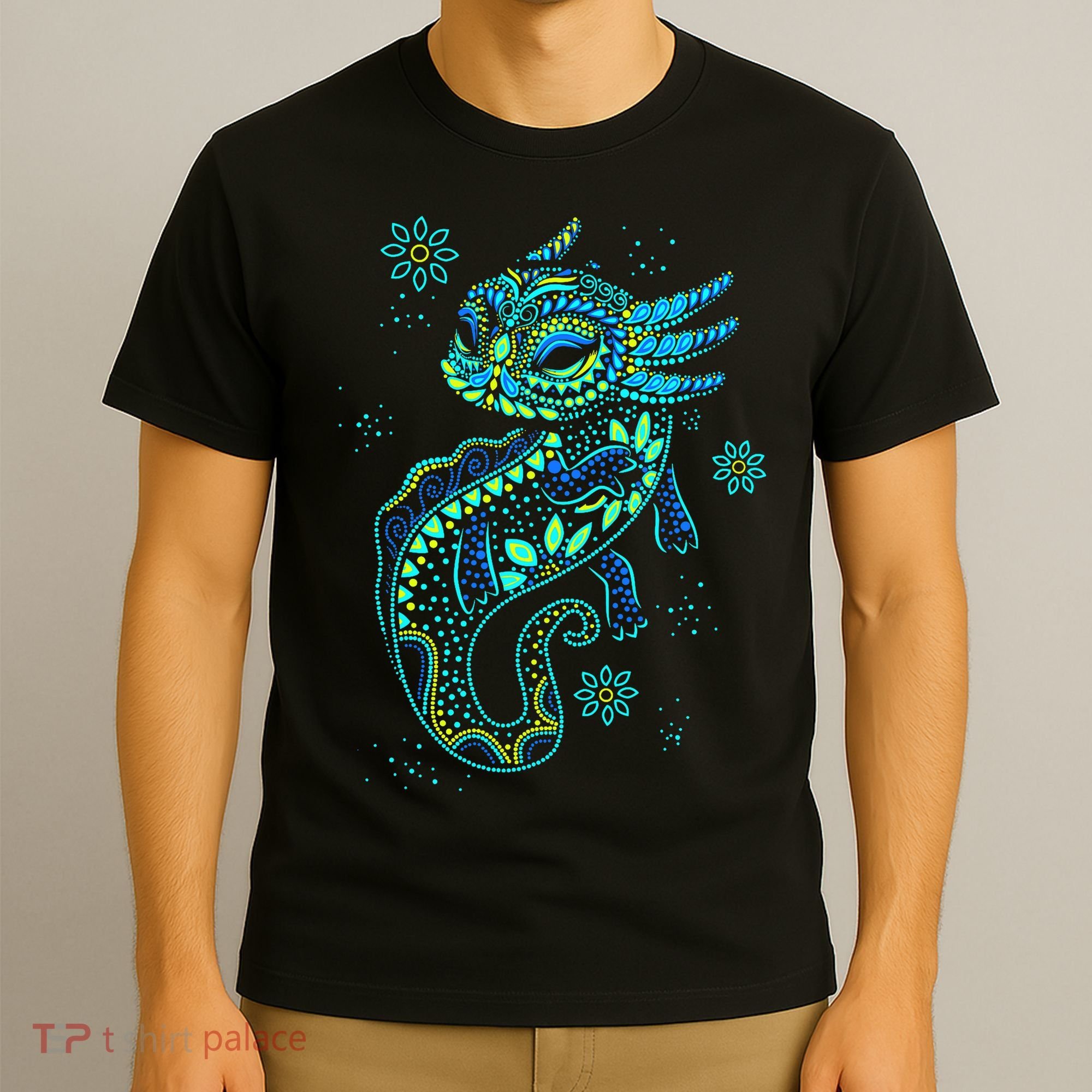 Axolotl Aztec Mexican Salamander Mexico  T-Shirt