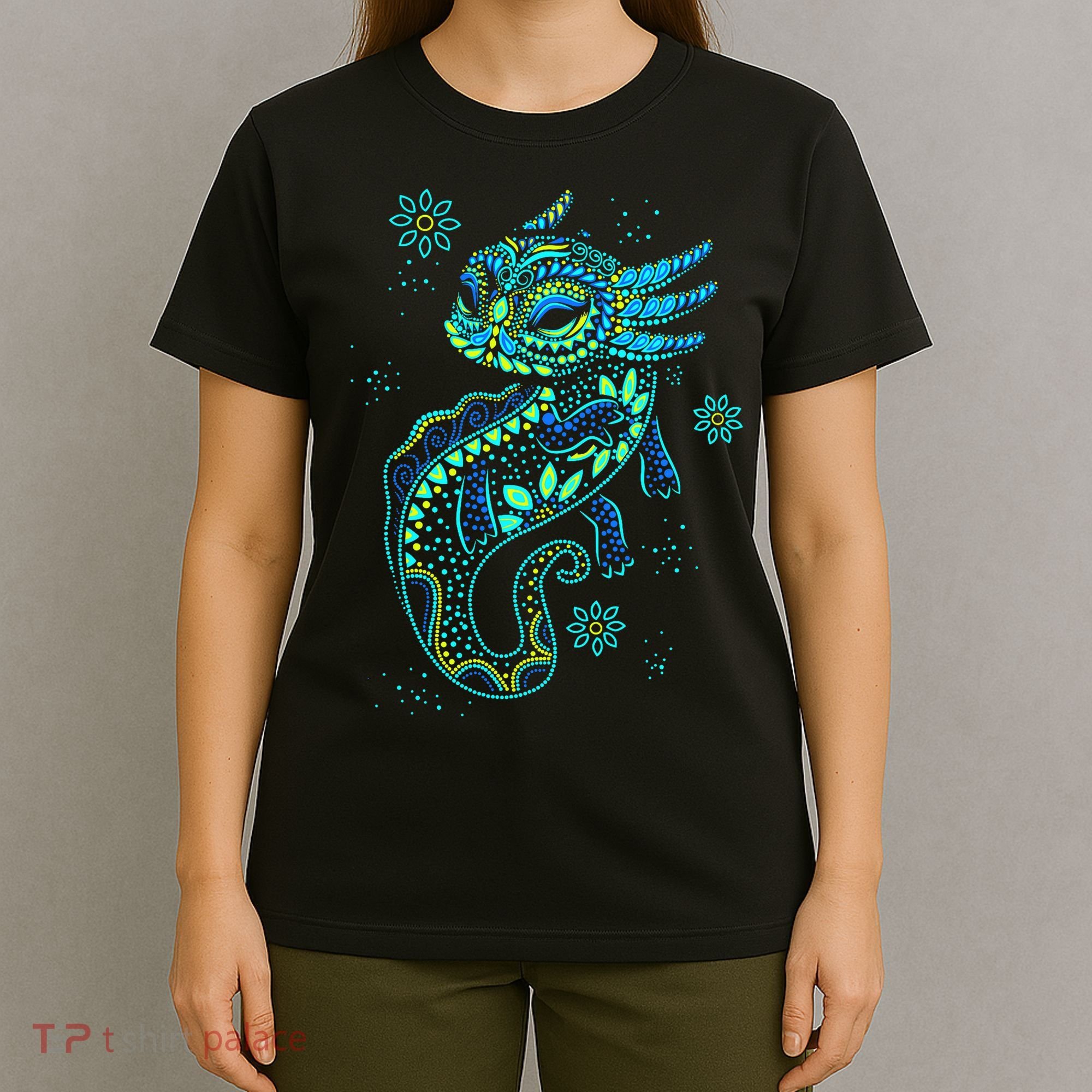 Axolotl Aztec Mexican Salamander Mexico  T-Shirt
