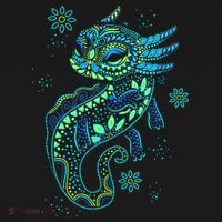 Axolotl Aztec Mexican Salamander Mexico  Button thumb 1