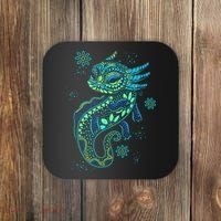 Axolotl Aztec Mexican Salamander Mexico  Coaster thumb 0