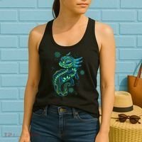 Axolotl Aztec Mexican Salamander Mexico  Women's Tank Top thumb 2