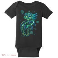 Axolotl Aztec Mexican Salamander Mexico  Baby Bodysuit thumb 0