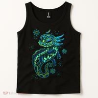 Axolotl Aztec Mexican Salamander Mexico  Tank Top thumb 2