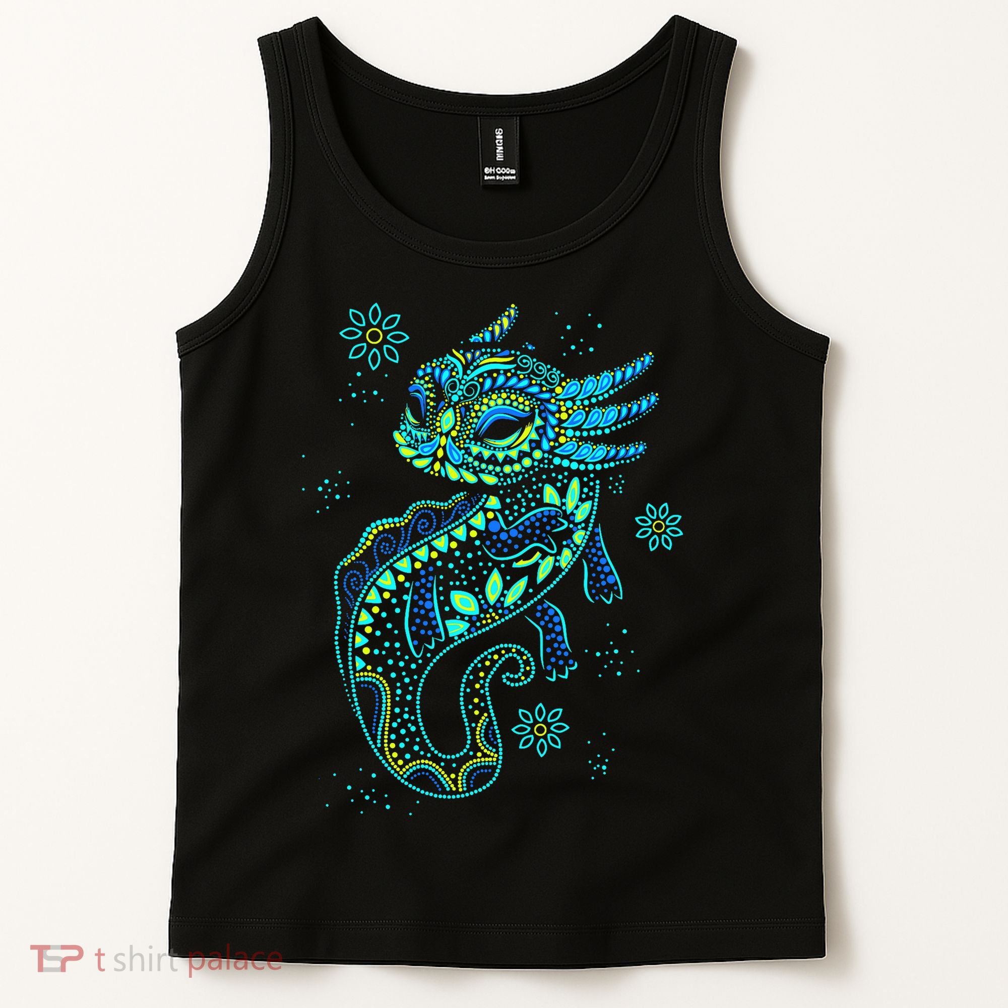 Axolotl Aztec Mexican Salamander Mexico  Tank Top