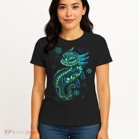 Axolotl Aztec Mexican Salamander Mexico  Women's T-Shirt thumb 4