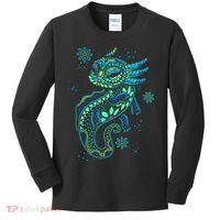 Axolotl Aztec Mexican Salamander Mexico  Kids Long Sleeve Shirt thumb 0