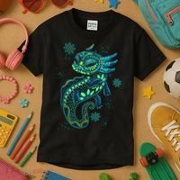 Axolotl Aztec Mexican Salamander Mexico  Kids T-Shirt thumb 3