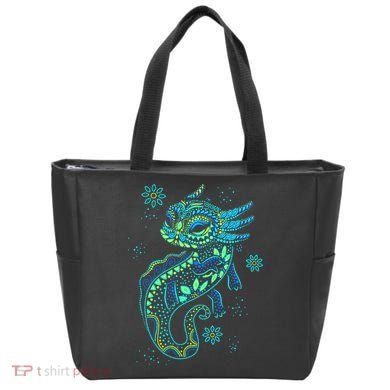 Axolotl Aztec Mexican Salamander Mexico  Tote Bag