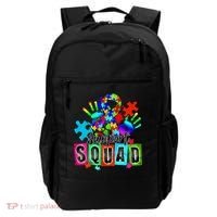 Autism Awareness Month Ribbon Support Squad Backpack thumb 0