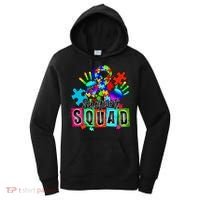 Autism Awareness Month Ribbon Support Squad Women's Hoodie thumb 0