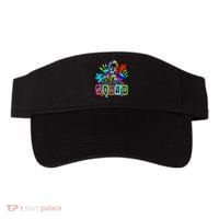 Autism Awareness Month Ribbon Support Squad Visor thumb 0
