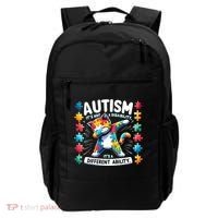 Autism Awareness Month Autism Cat Dabbing Support Autism Gift Backpack thumb 0