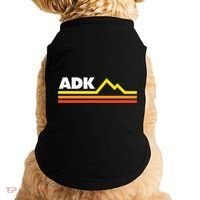 Adk Adirondack Mountains Retro Doggie Tank thumb 0