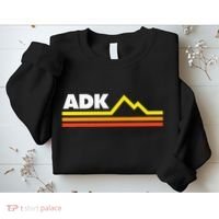 Adk Adirondack Mountains Retro Sweatshirt thumb 2