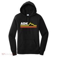 Adk Adirondack Mountains Retro Women's Hoodie thumb 0