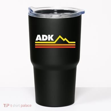 Adk Adirondack Mountains Retro Tumbler