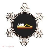 Adk Adirondack Mountains Retro Ornament thumb 0