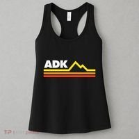 Adk Adirondack Mountains Retro Women's Tank Top thumb 3
