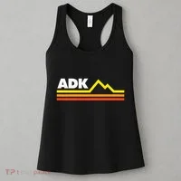 Adk Adirondack Mountains Retro Women's Tank Top thumb 3