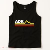 Adk Adirondack Mountains Retro Tank Top thumb 2
