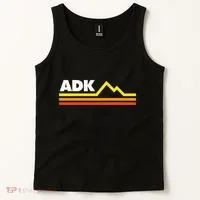 Adk Adirondack Mountains Retro Tank Top thumb 2