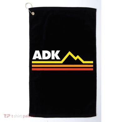 Adk Adirondack Mountains Retro Golf Towel