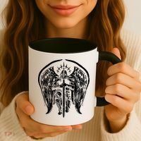Angel Archangel Michael Warrior Coffee Mug thumb 3