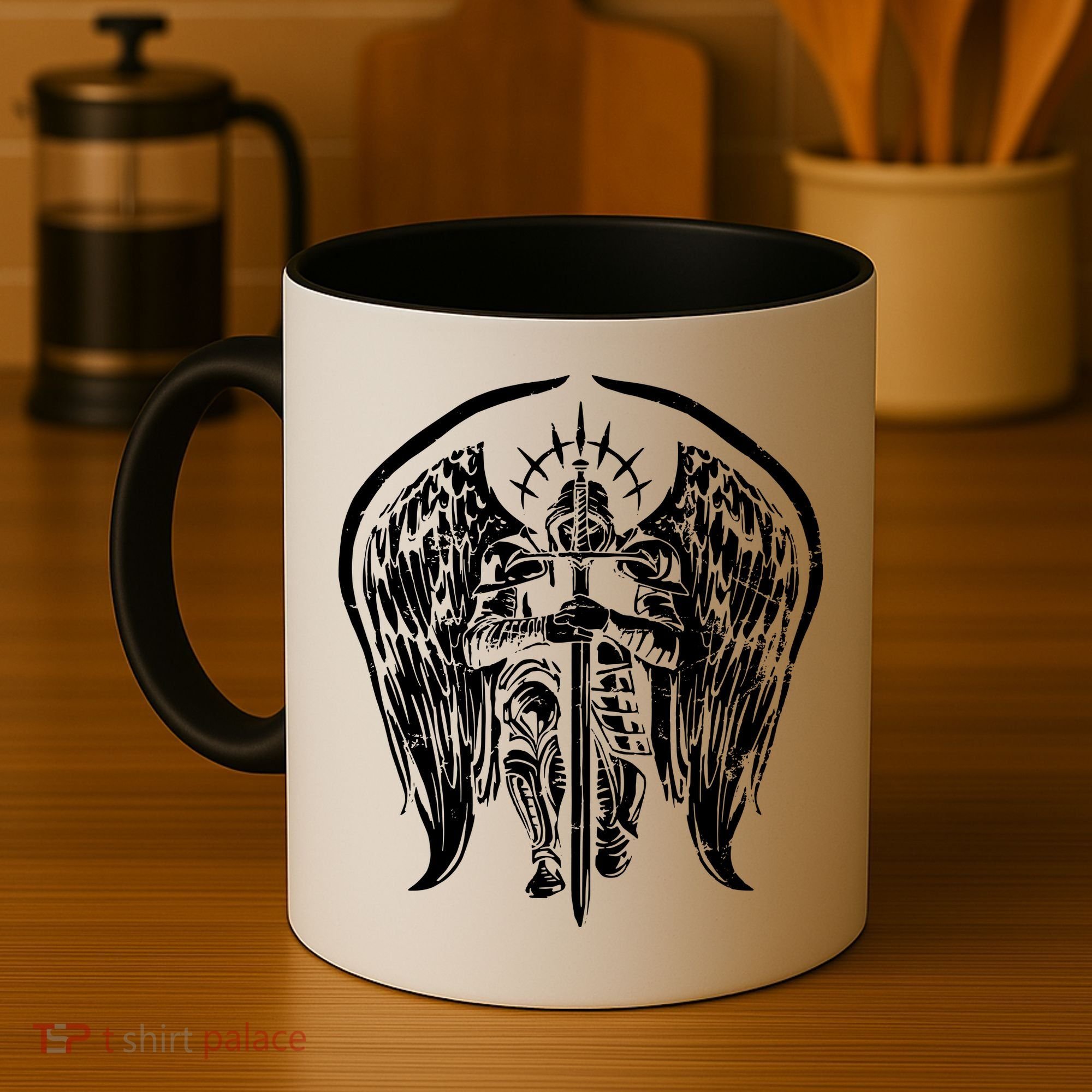 Angel Archangel Michael Warrior Coffee Mug