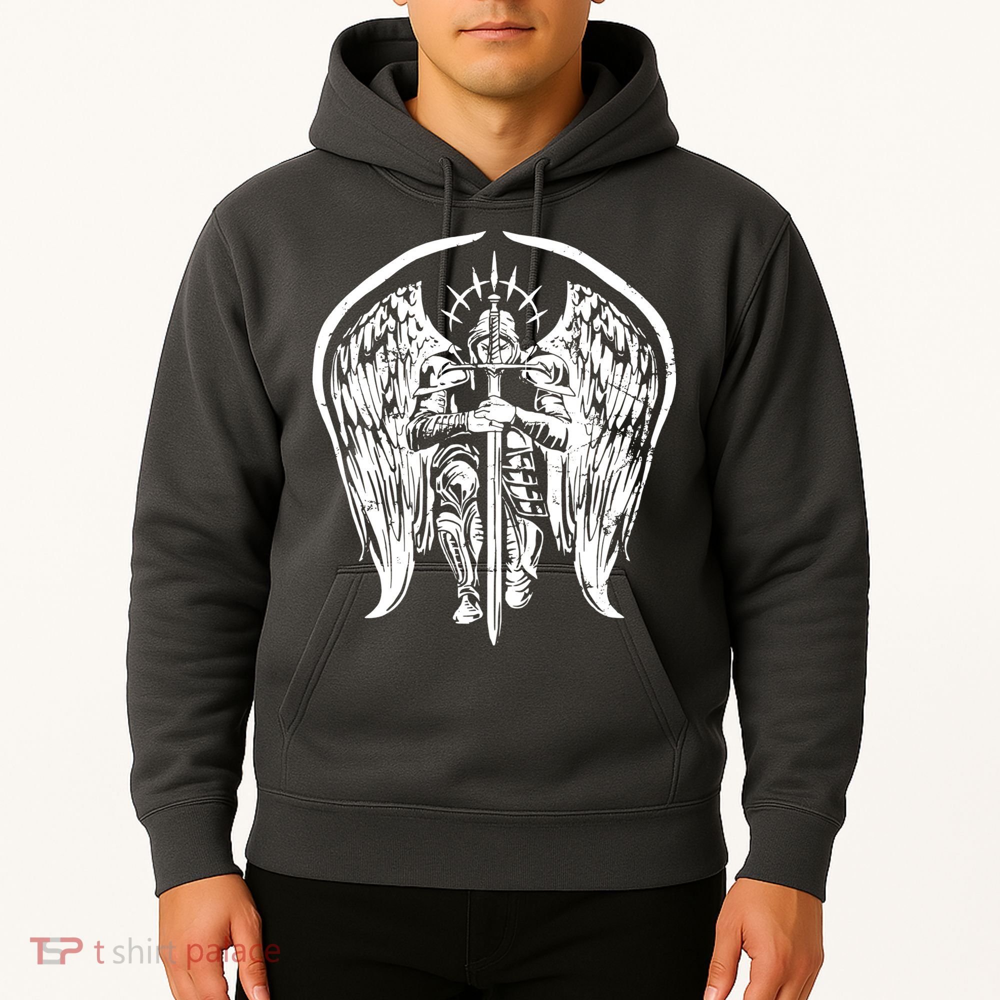 Angel Archangel Michael Warrior Hoodie