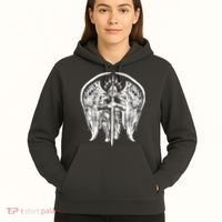 Angel Archangel Michael Warrior Hoodie thumb 5
