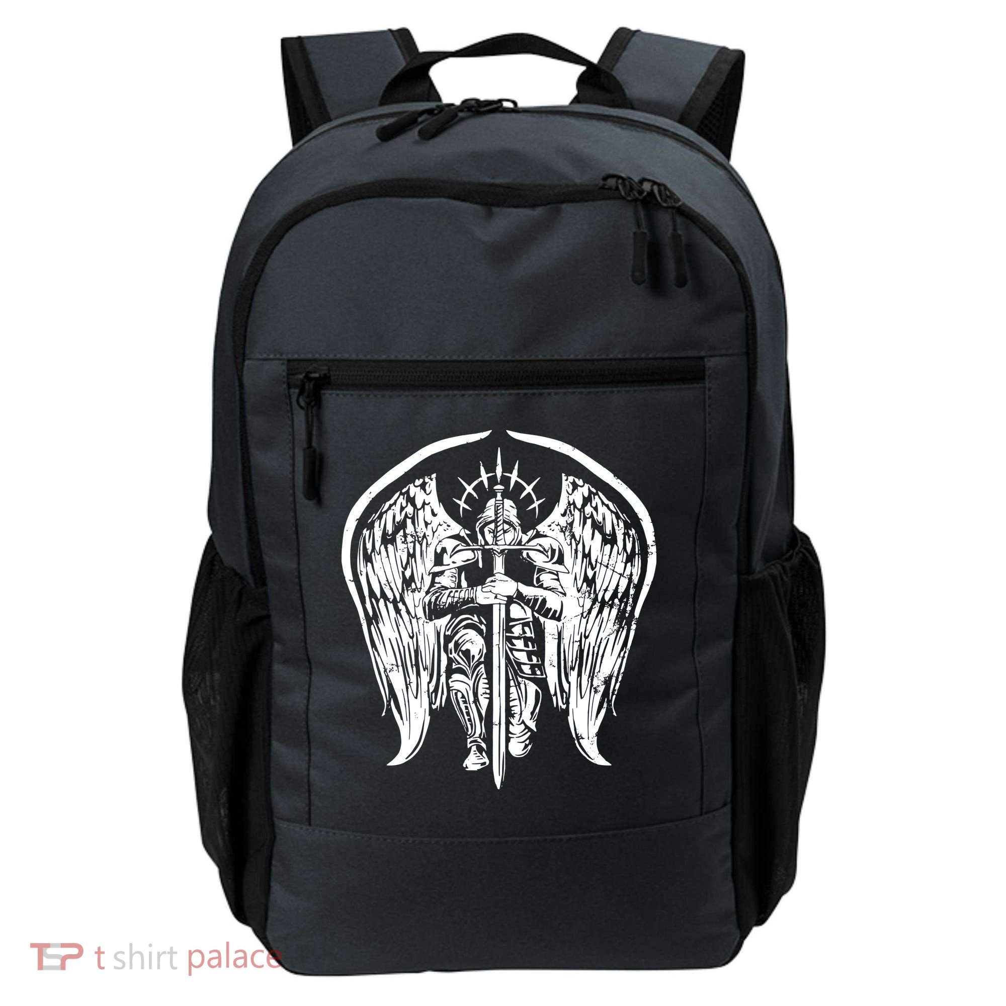 Angel Archangel Michael Warrior Backpack