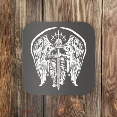 Angel Archangel Michael Warrior Coaster